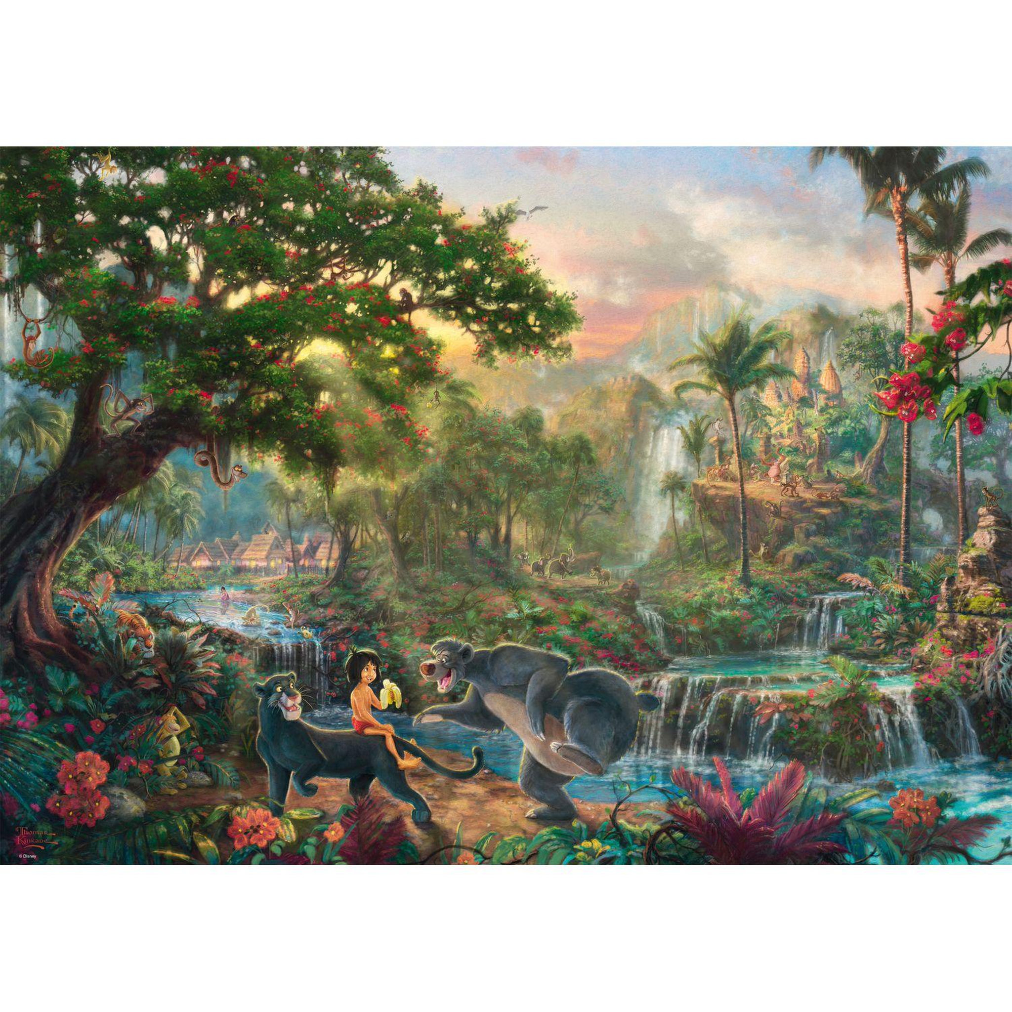 Voir la diapositive 2 : Schmidt Puzzle - Disney Le livre de la jungle - 1000 pièces