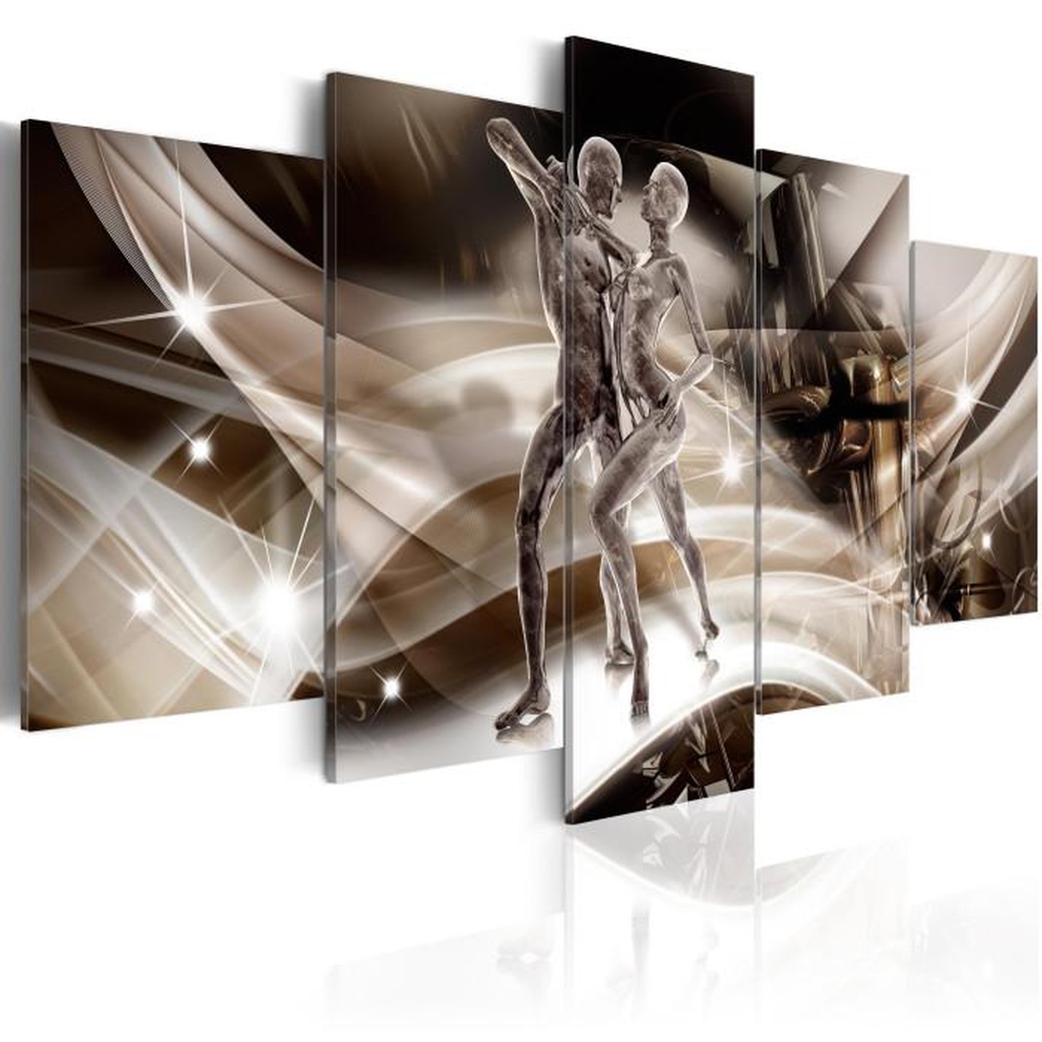 Paris Prix Tableau Imprimé  Galaxy of Dance. Coloris disponibles : Multicolore