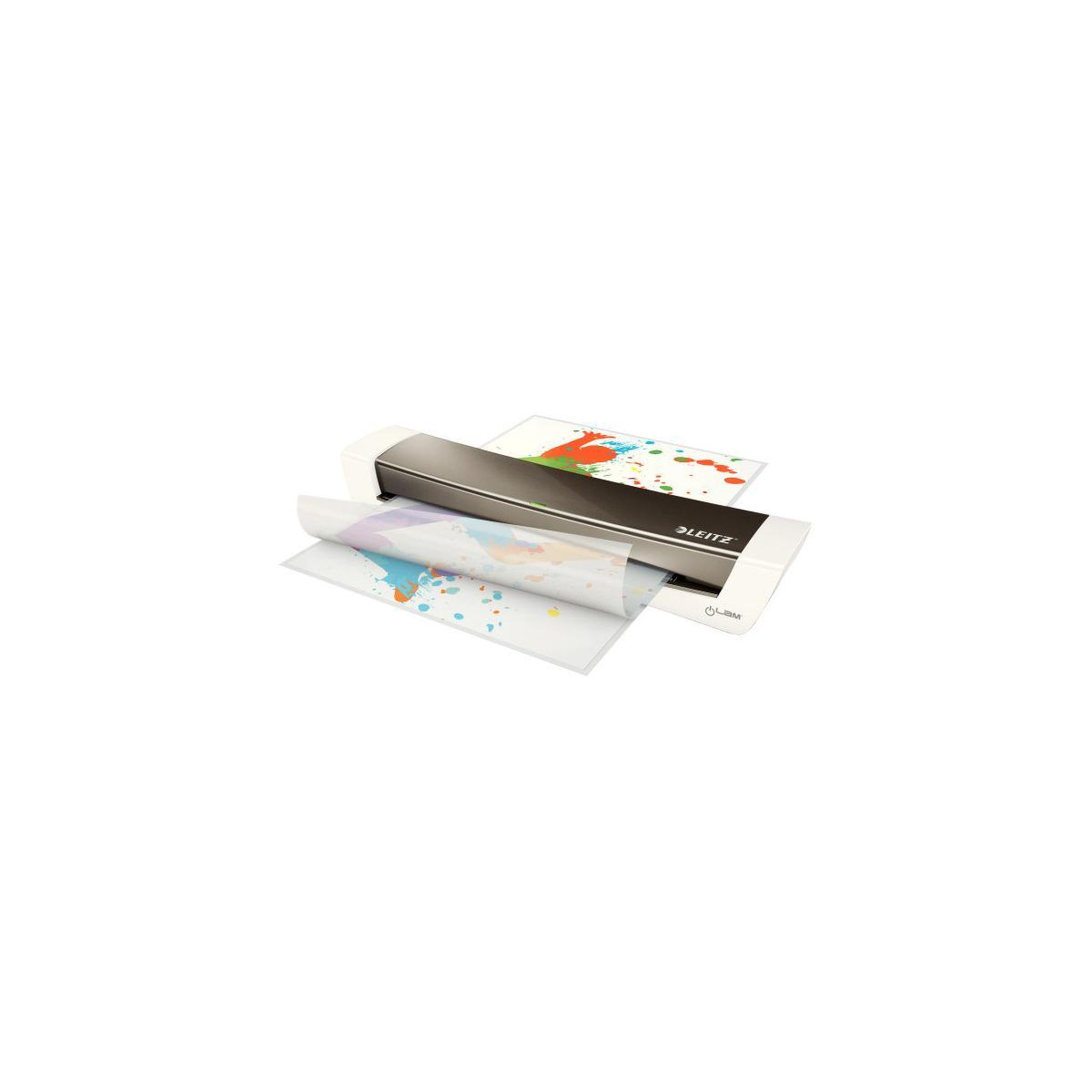 Voir la diapositive 3 : Leitz Plastifieuse I-Lam Home Office A3 Gris