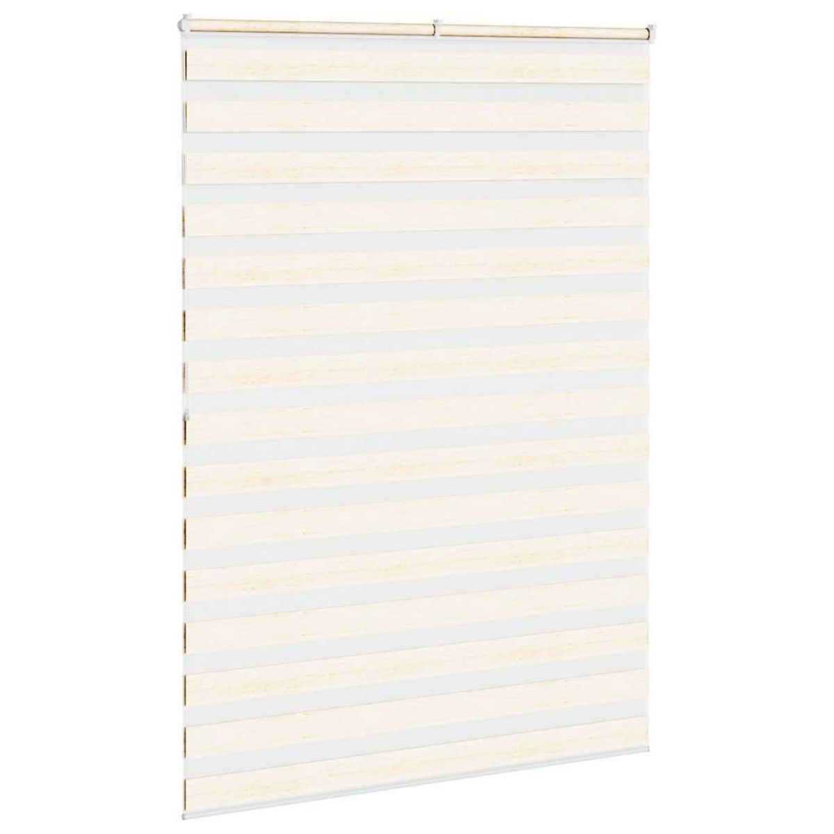 VIDAXL Store zebre beige marbre largeur du tissu 150,9 cm polyester