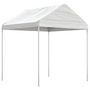 Voir la diapositive 2 : VIDAXL Belvedere avec toit blanc 6,69x2,28x2,69 m polyethylene