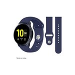 IBROZ Bracelet Samsung/Huawei SoftTouch 20mm bleu