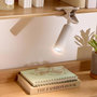 Voir la diapositive 4 : SMART SYSTEM Lampe LED Pince  Sans fil  20cm Blanc