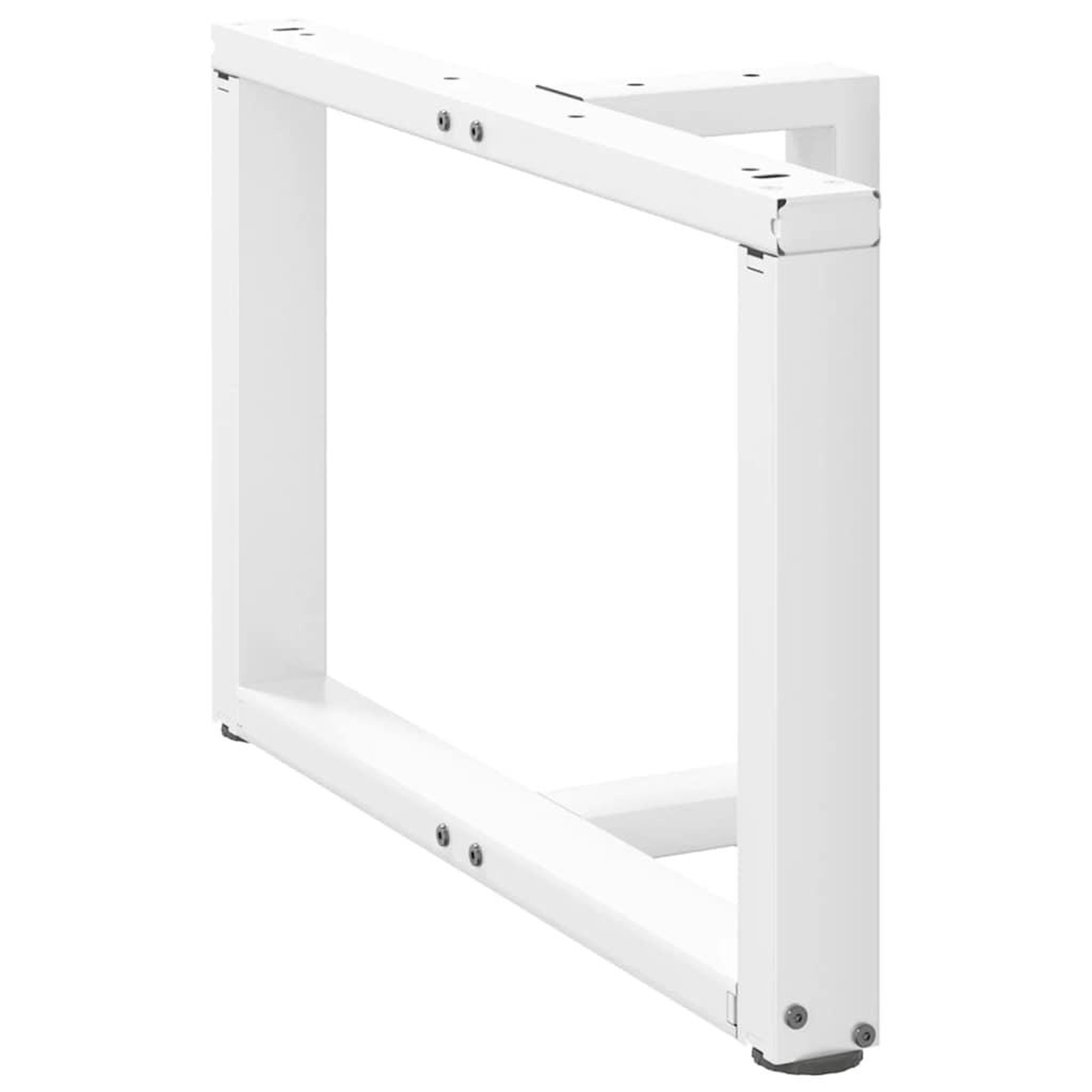 Voir la diapositive 4 : VIDAXL Pieds de table basse forme de T 2 pcs 60x25x(42-43) cm acier