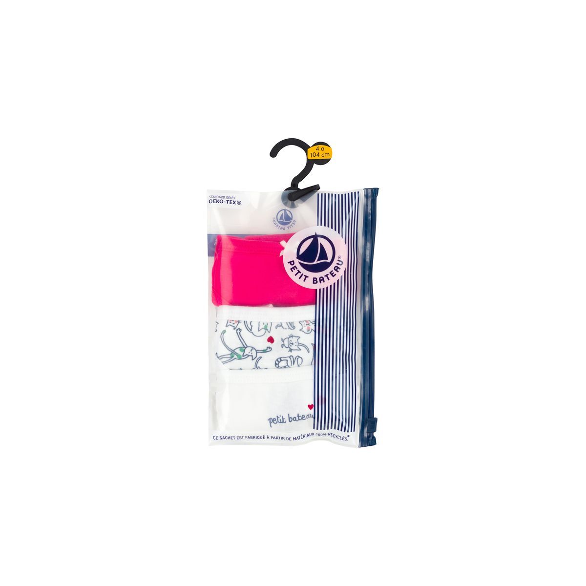 PETIT BATEAU Lot de 3 culottes fille