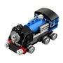 Voir la diapositive 2 : LEGO Creator 31054 - Le train express bleu