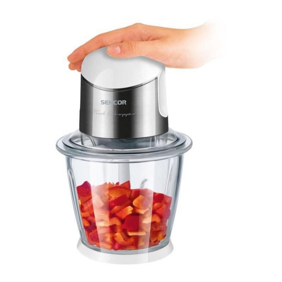 SENCO Hachoir - SENCOR - SCB 6150SS-EUE3 - 800 W - Argent