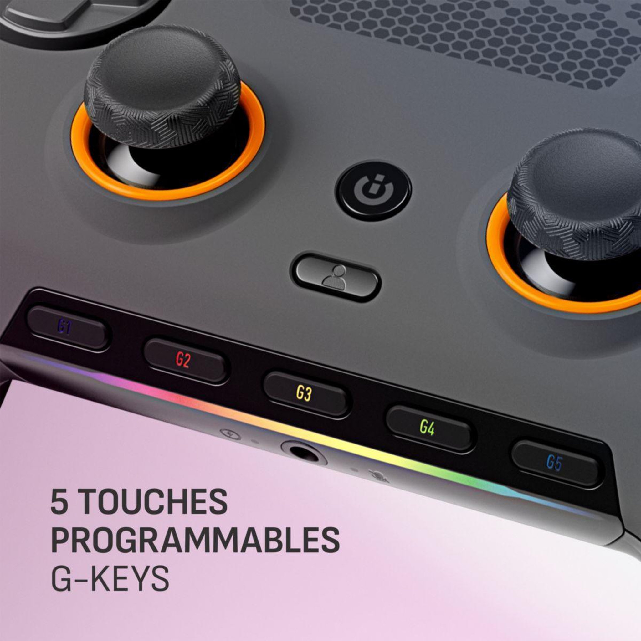 Voir la diapositive 4 : SCUFGAMING Manette Envision HE Wireless Controller - Steel