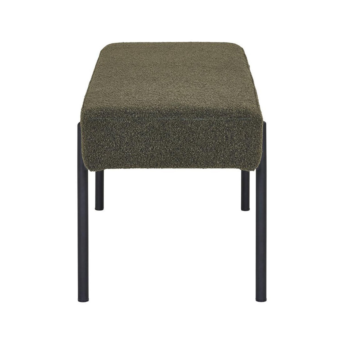 LISA DESIGN Romeo - banc - tissu bouclette - 100 cm