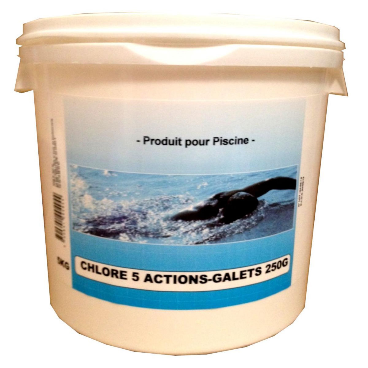 Nmp Chlore lent 5 fonctions galet 250g 5kg - 35109g