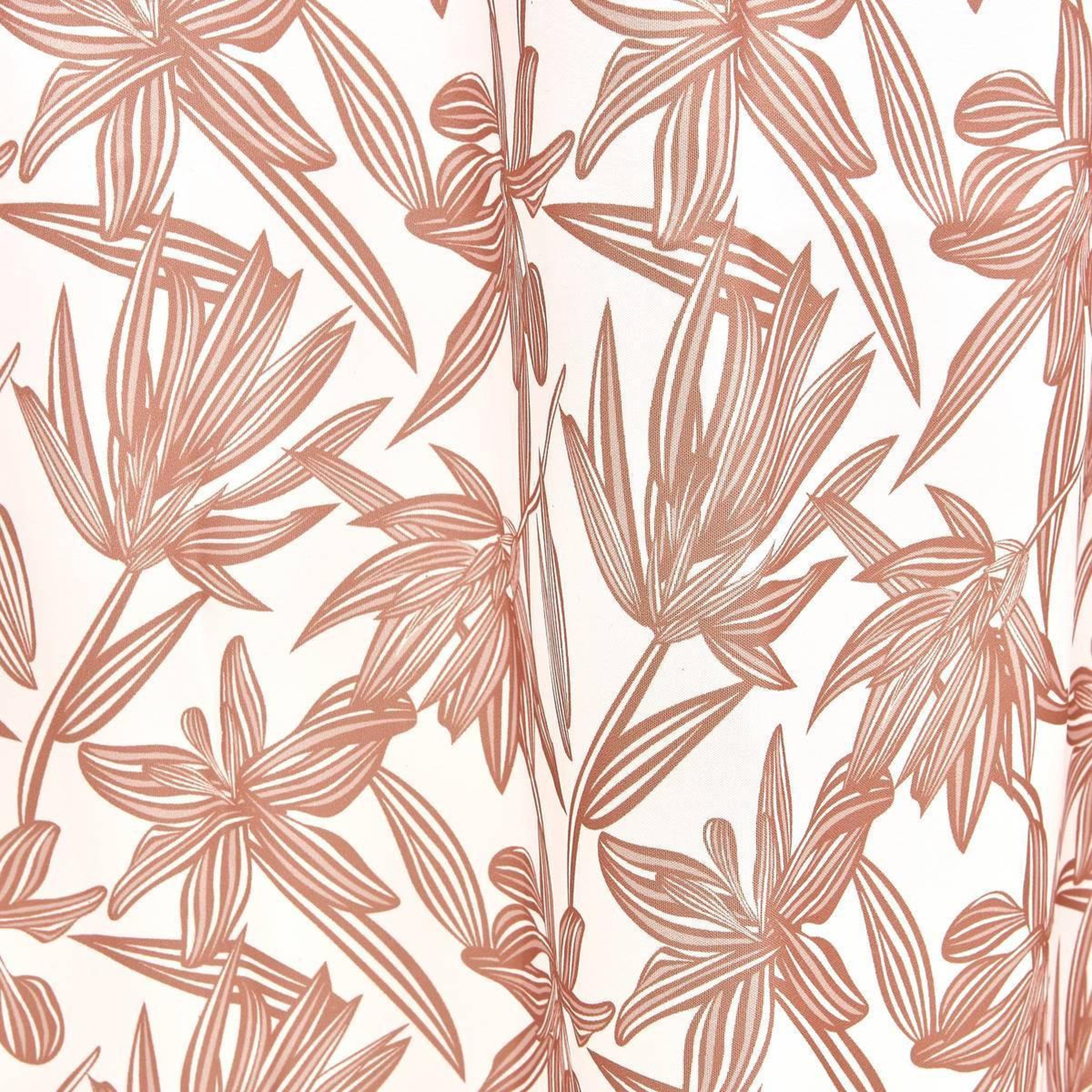 Voir la diapositive 4 : FIVE Rideau de douche imprimé  bloom  180x200cm rose