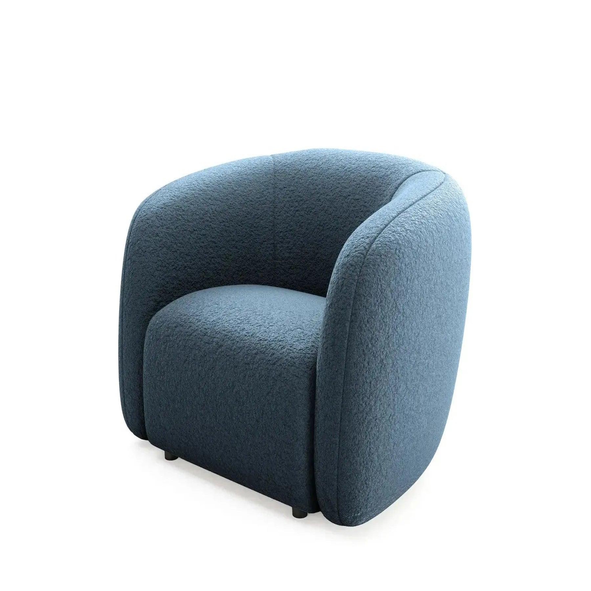 Voir la diapositive 4 : CASANOVA PARIS Bahia - fauteuil tissu bouclette