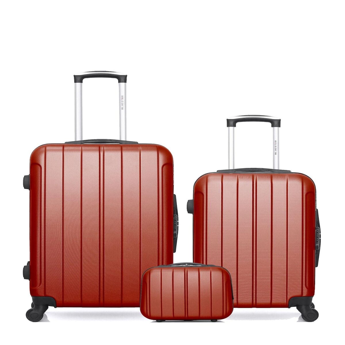 BLUESTAR BLUESTAR - LOT DE 3 - Valises weekend, cabine et vanity NAPOLI