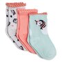 Voir la diapositive 1 : IN EXTENSO Lot de 3 paires de chaussettes bébé fille