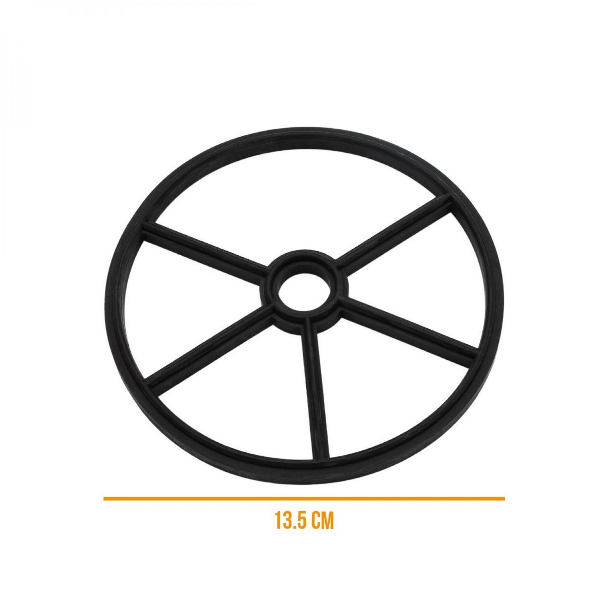 Hayward Joint d'étanchéité étoile de corps pour vanne de piscine - Ø 13.5 cm - Noir - SPX0710XD