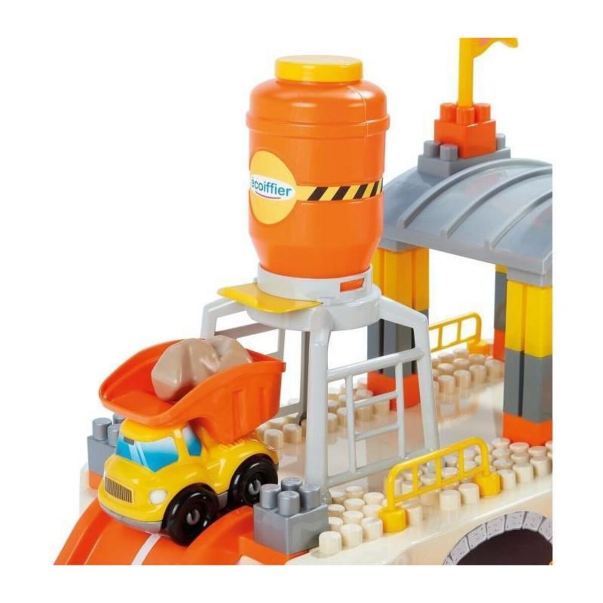 Ecoiffier ECOIFFIER Abrick 1350 - Baril circuit TP - 18 mois - Les grands travaux