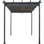 Voir la diapositive 1 : Habitat et Jardin Pergola en aluminium avec toit rétractable - 3 x 3 m - Gris