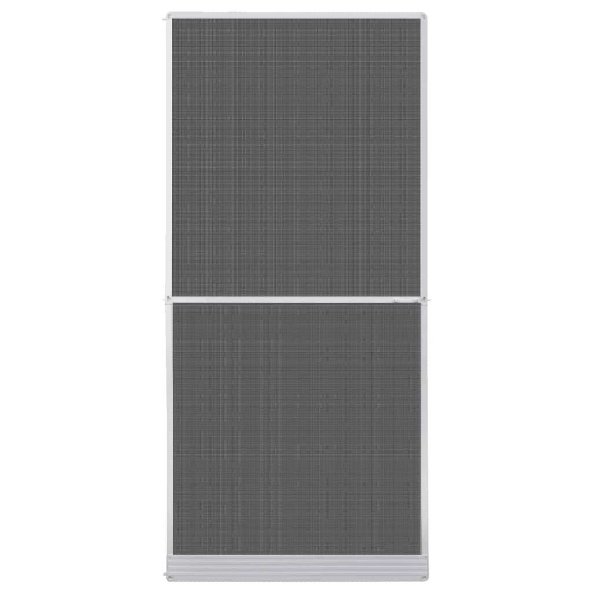 Voir la diapositive 2 : VIDAXL Moustiquaire a charniere pour portes Blanc 100 x 215 cm