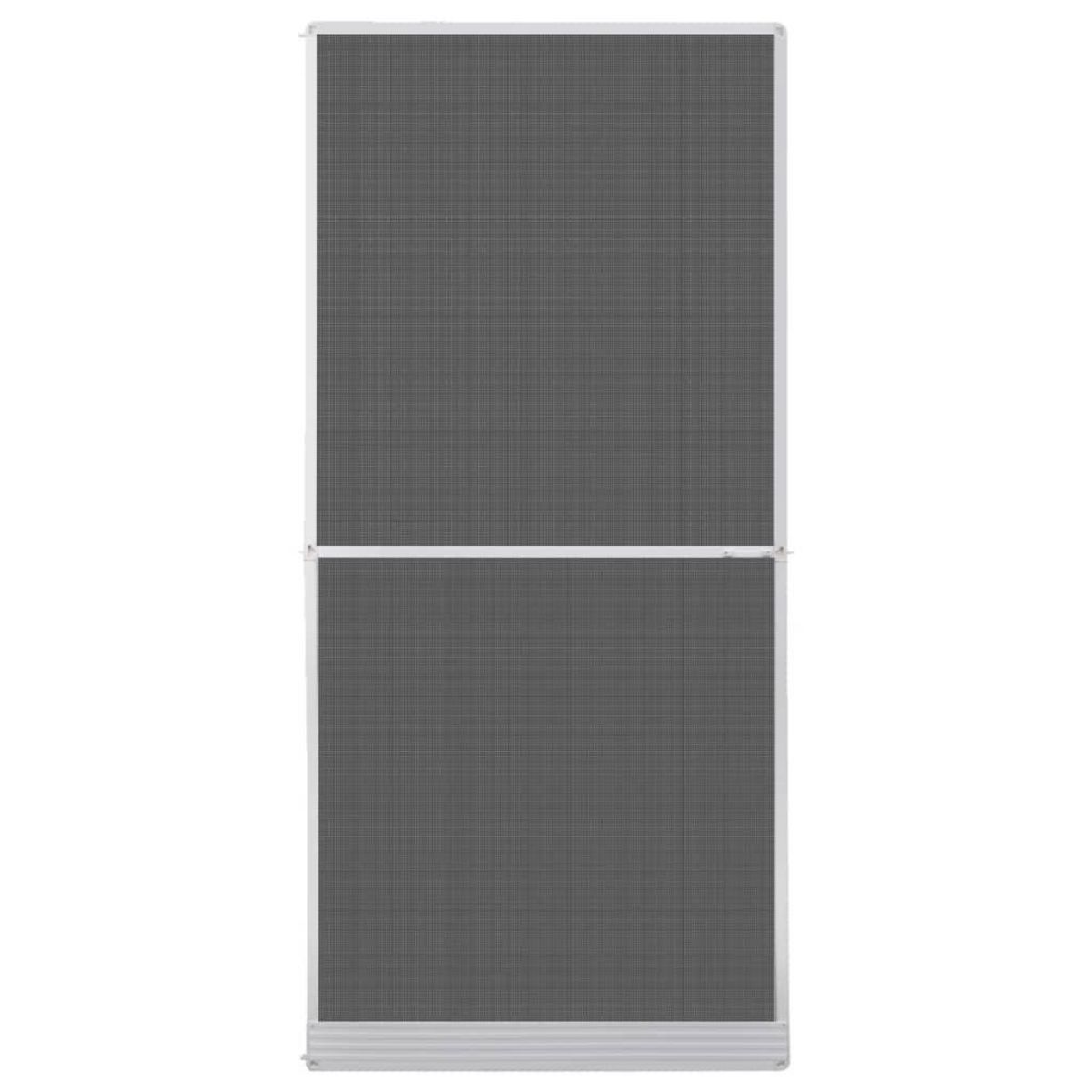 VIDAXL Moustiquaire a charniere pour portes Blanc 100 x 215 cm
