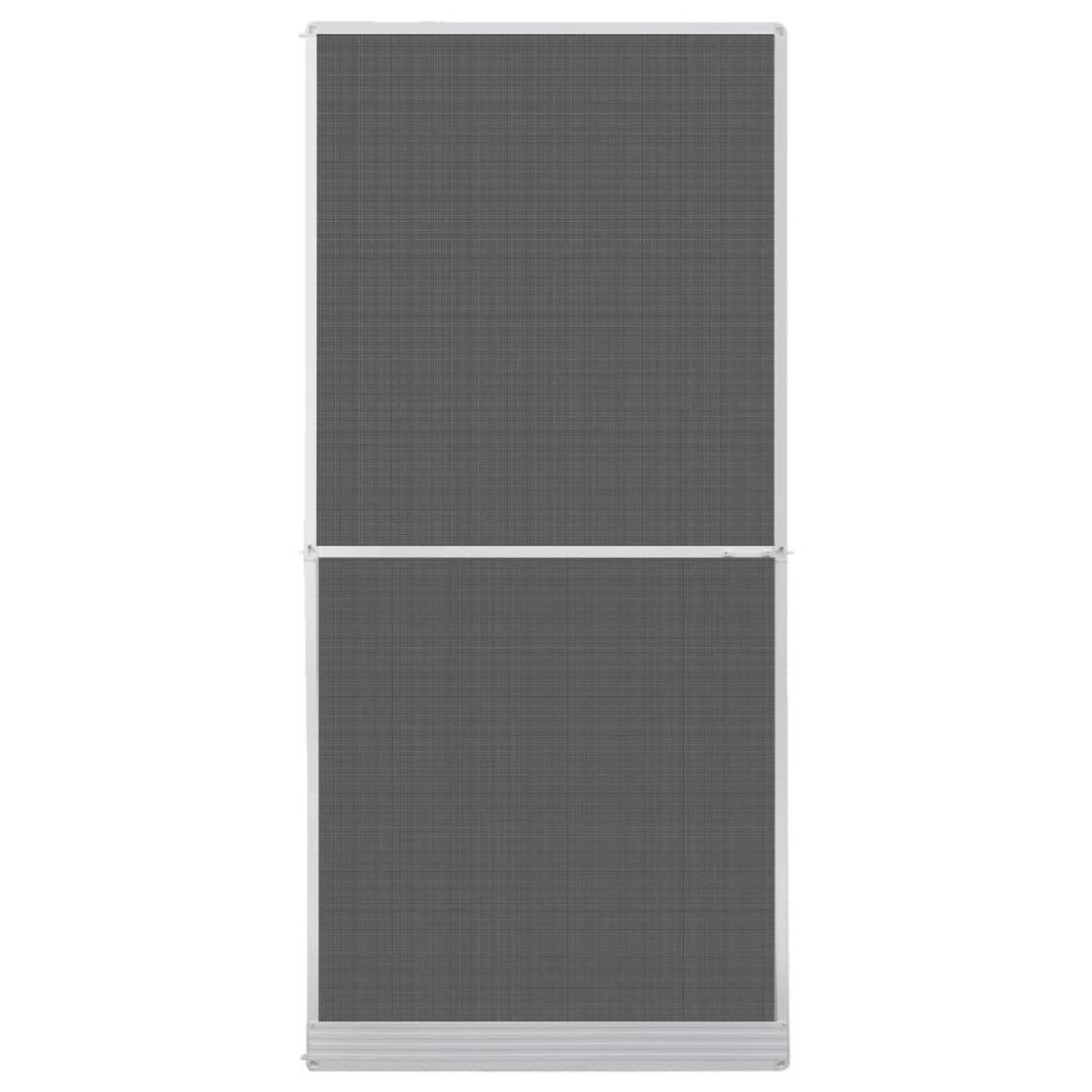 VIDAXL Moustiquaire a charniere pour portes Blanc 100 x 215 cm