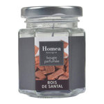 Paris Prix Bougie Verrine Parfumée  Essentiel II  7cm Bois de Santal