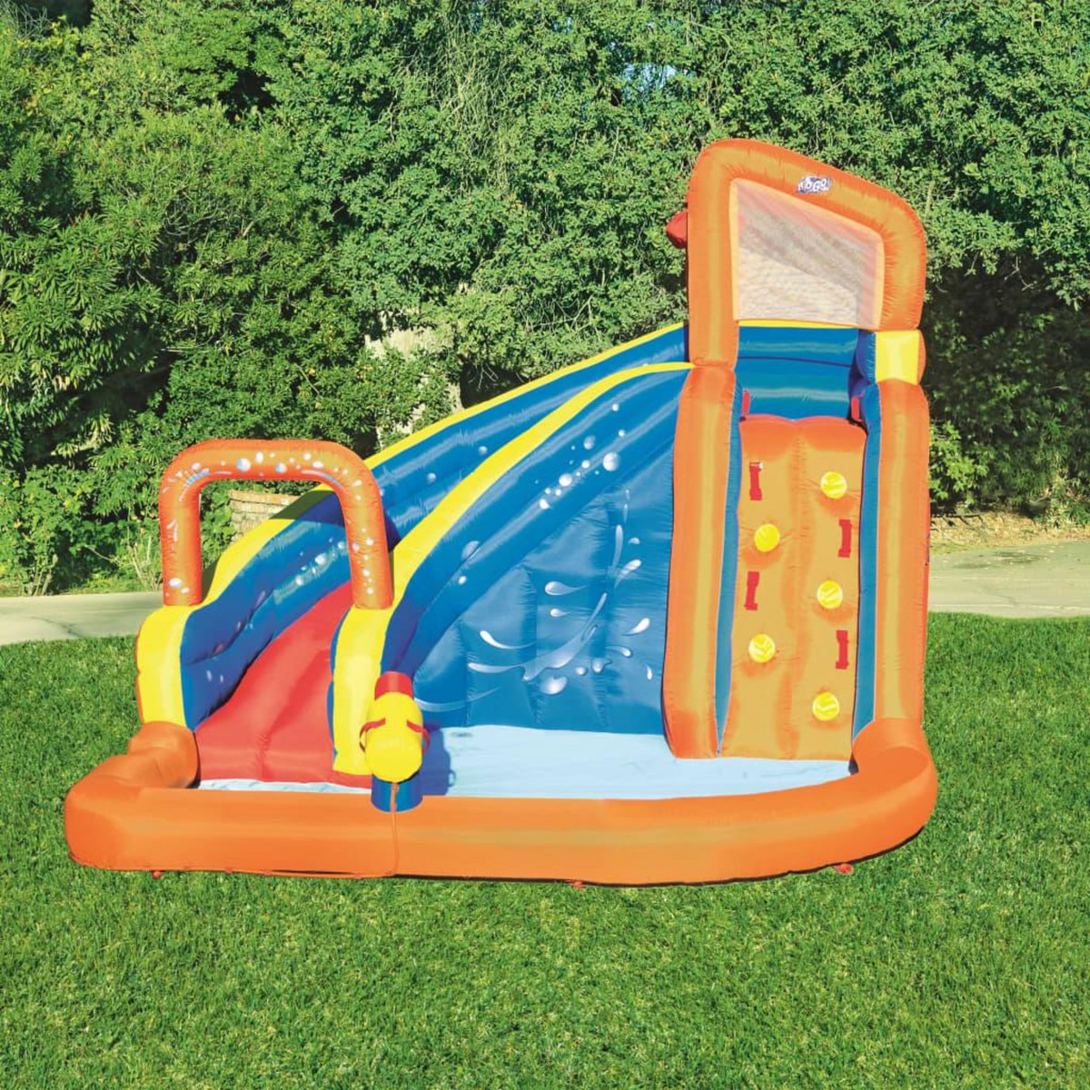 BESTWAY Bestway Toboggan H2OGO Turbo Splash Water Zone-Mega Water Park 53301