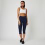 Voir la diapositive 1 : INEXTENSO Legging court de sport bleu femme