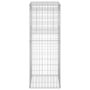 Voir la diapositive 5 : VIDAXL Poteaux a panier de gabion 2 pcs 50x50x140 cm Fer