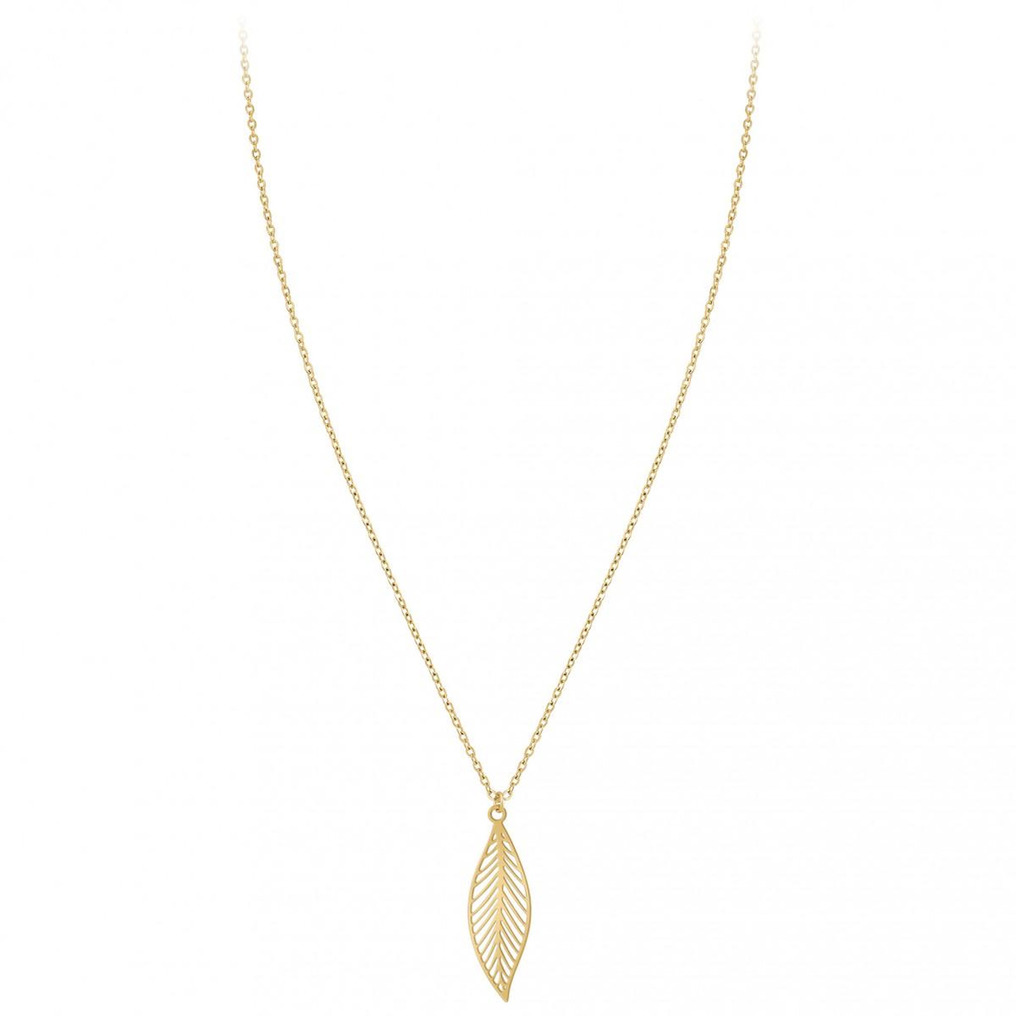 Voir la diapositive 3 : SC BOHEME Collier feuille par SC Bohème