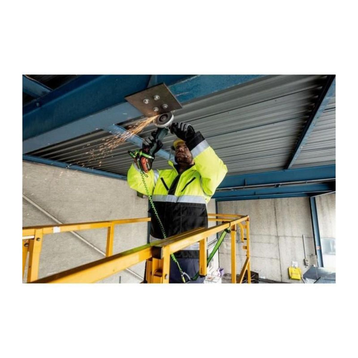 METABO Meuleuse d'angle sans fil - METABO - WPB 18 LT BL 11-125 Quick - 18 V - MetaBOX 165 L