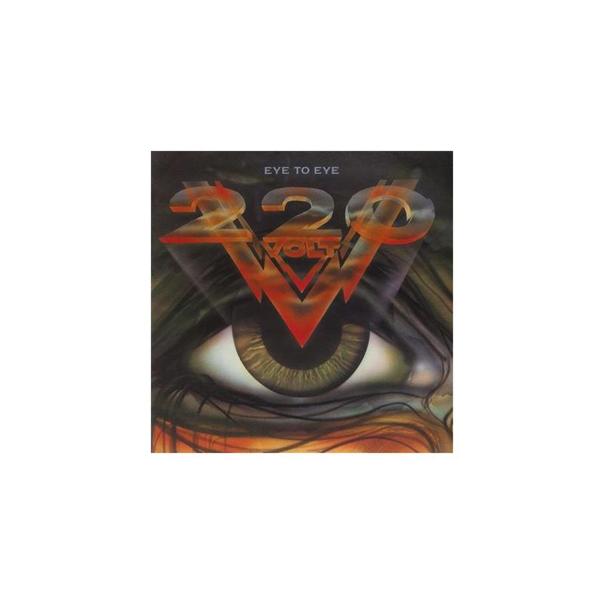Vinyle lp 33t 30 cm eye to eye 220 volt édition or et noir marbré 180 g, 1 disque (édition limitée