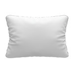 SOLEIL D'OCRE Oreiller blanc en coton NUAGE, par Soleil d'Ocre. Coloris disponibles : Blanc