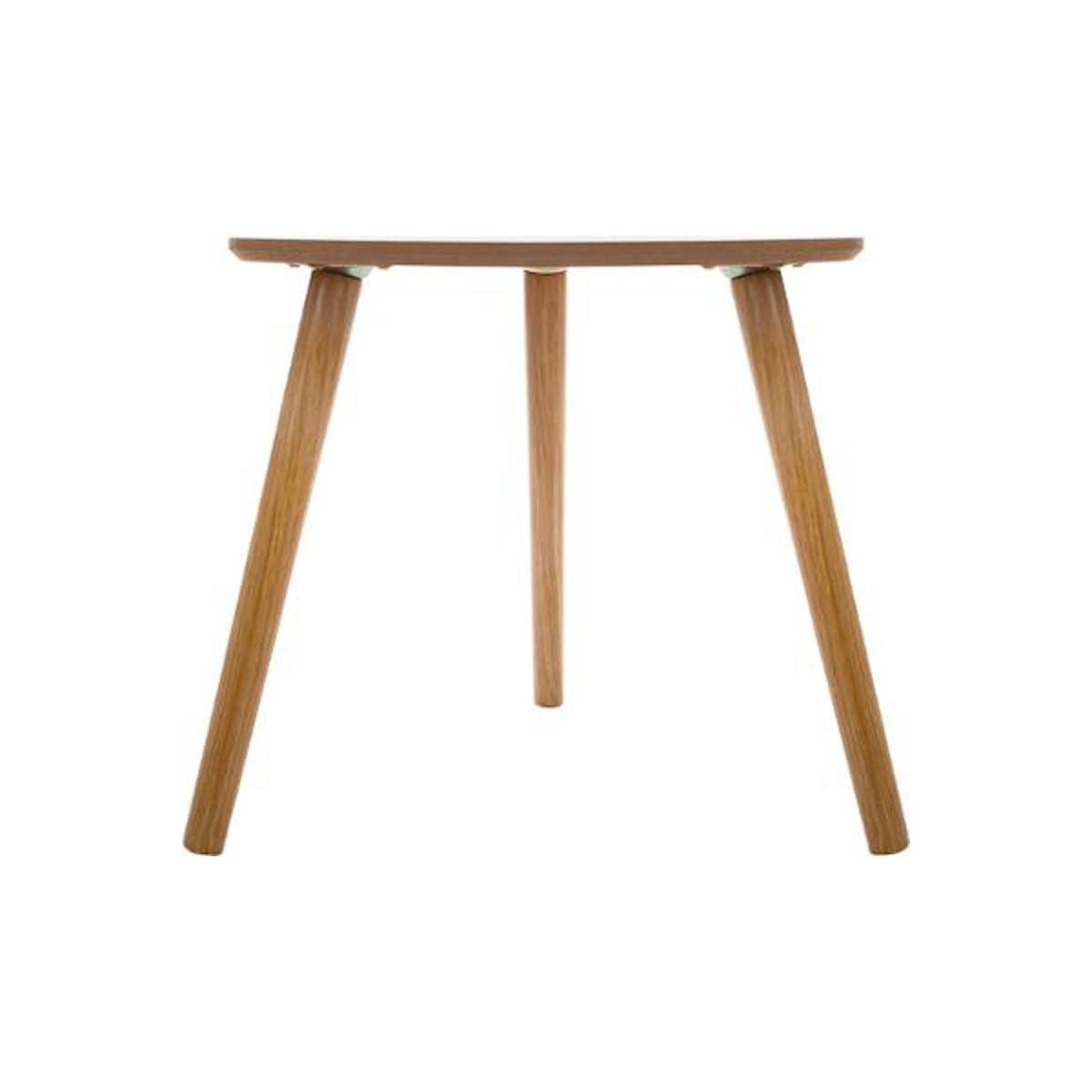 Voir la diapositive 5 : ATMOSPHERA Lot de 3 tables à café en bois  mileo  60cm naturel