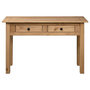 Voir la diapositive 5 : VIDAXL Table console 110x40x72 cm Pin solide Gamme Panama