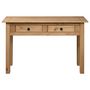 Voir la diapositive 5 : VIDAXL Table console 110x40x72 cm Pin solide Gamme Panama