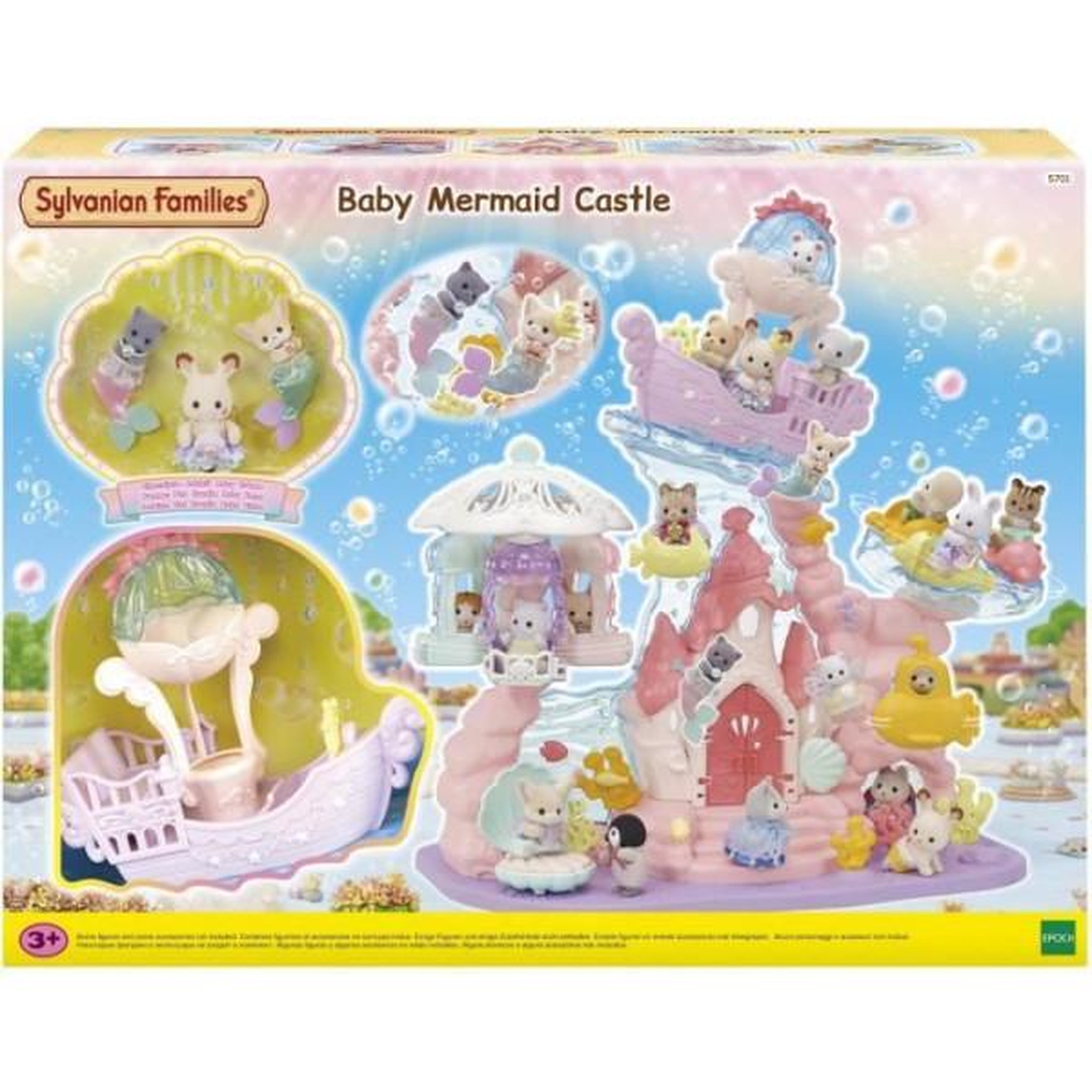 Sylvanian Families Figurines miniatures - SYLVANIAN FAMILIES - 5701 - Le château des sirenes