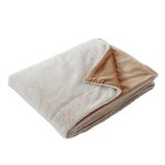 Paris Prix Plaid Imitation Fourrure  Rabbit  125x150cm Beige