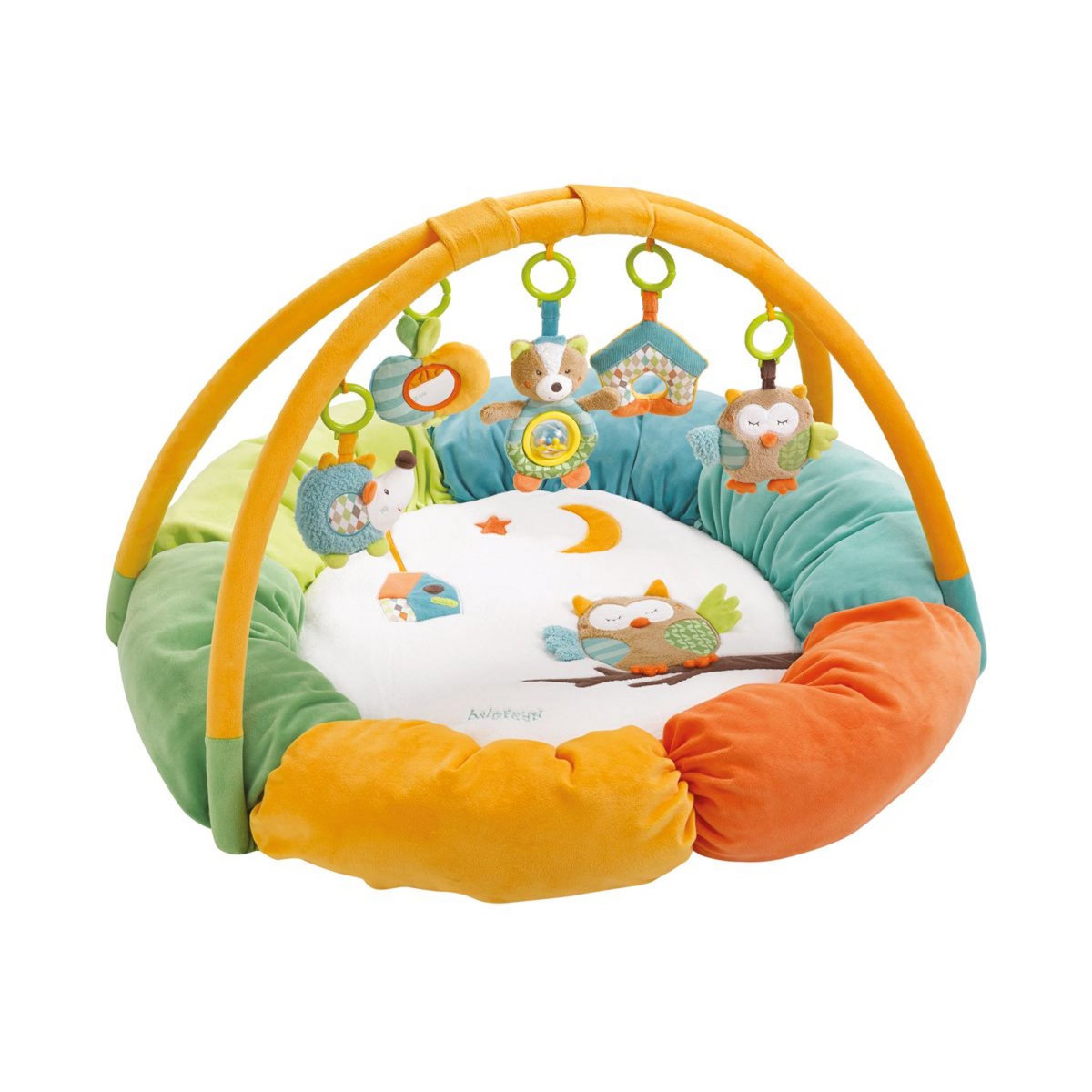 BREVI Tapis d'éveil ACTIVITY GYM nid forestier 85 cm