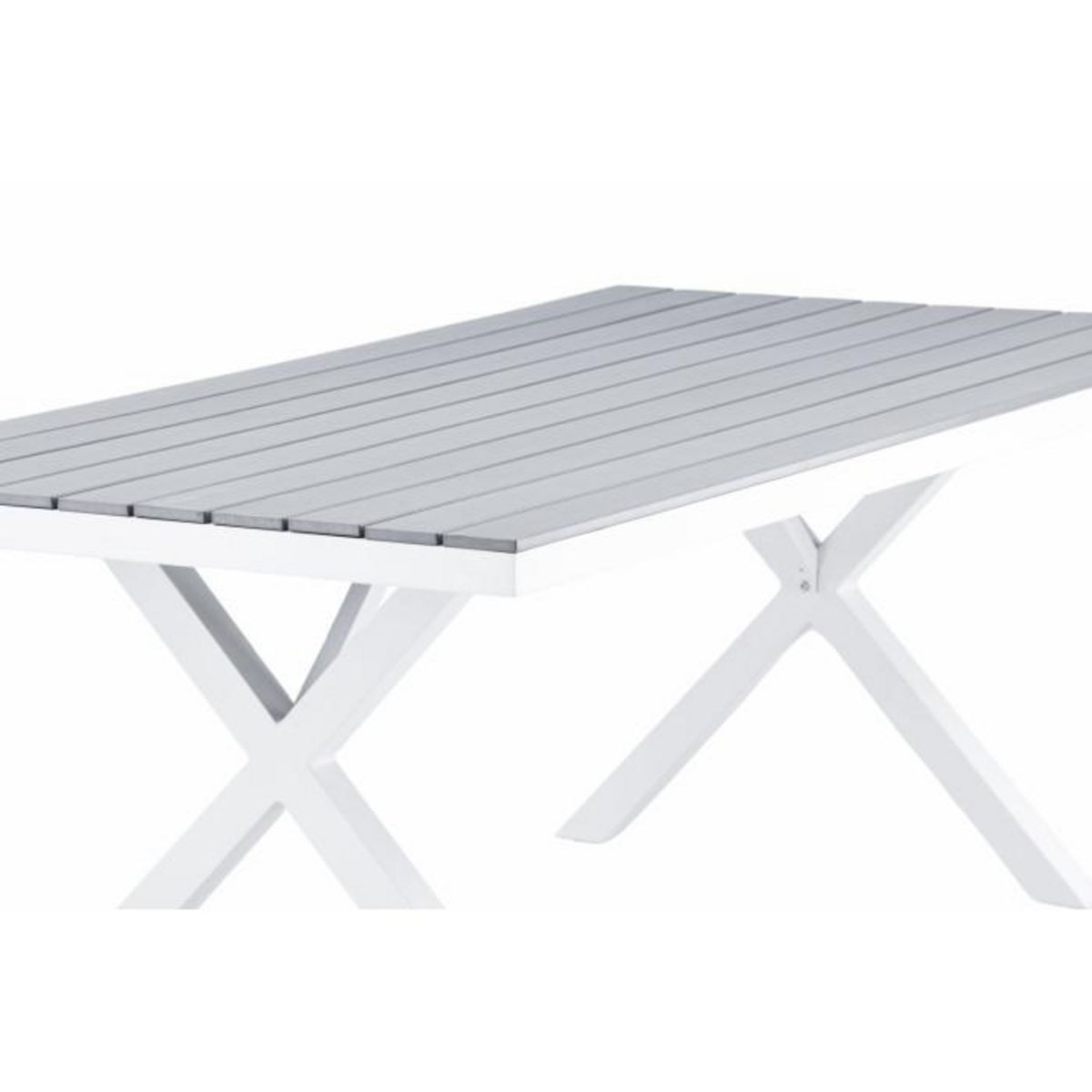 Paris Prix Table de Jardin  Garcia  200cm Gris