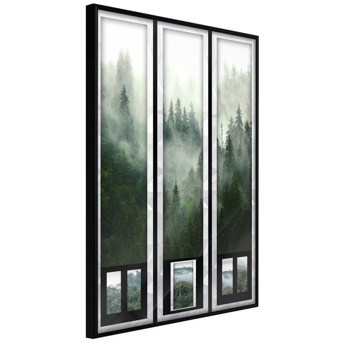 Paris Prix Affiche Murale Encadrée  Eternal Forest – Triptych