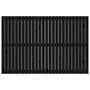 Voir la diapositive 4 : VIDAXL Tete de lit murale Noir 166x3x110 cm Bois massif de pin