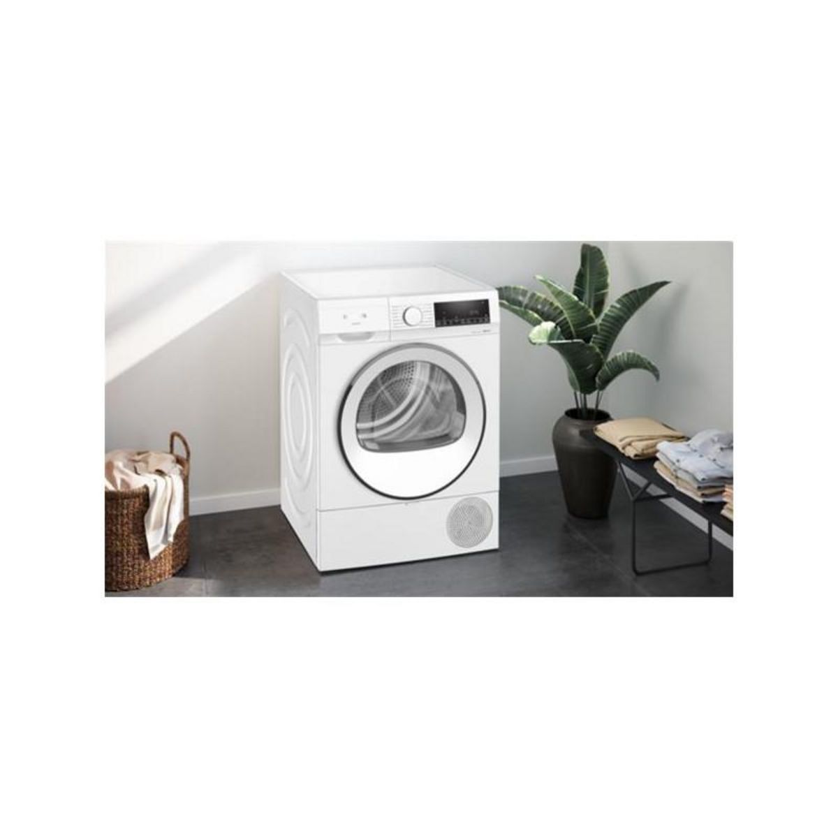 Siemens Sèche-linge pompe à chaleur à condensation 60cm 9kg blanc - WQ42G20DFR
