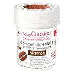 SCRAPCOOKING Colorant alimentaire en poudre 5 g - marron