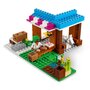 LEGO Minecraft 21184 La Boulangerie, Jouet pour Enfants 8 Ans et Plus Avec Figurines