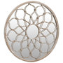 Voir la diapositive 3 : VIDAXL Miroir de jardin Sable 40x3 cm Fer Rond utilisation exterieure