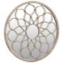 Voir la diapositive 3 : VIDAXL Miroir de jardin Sable 40x3 cm Fer Rond utilisation exterieure