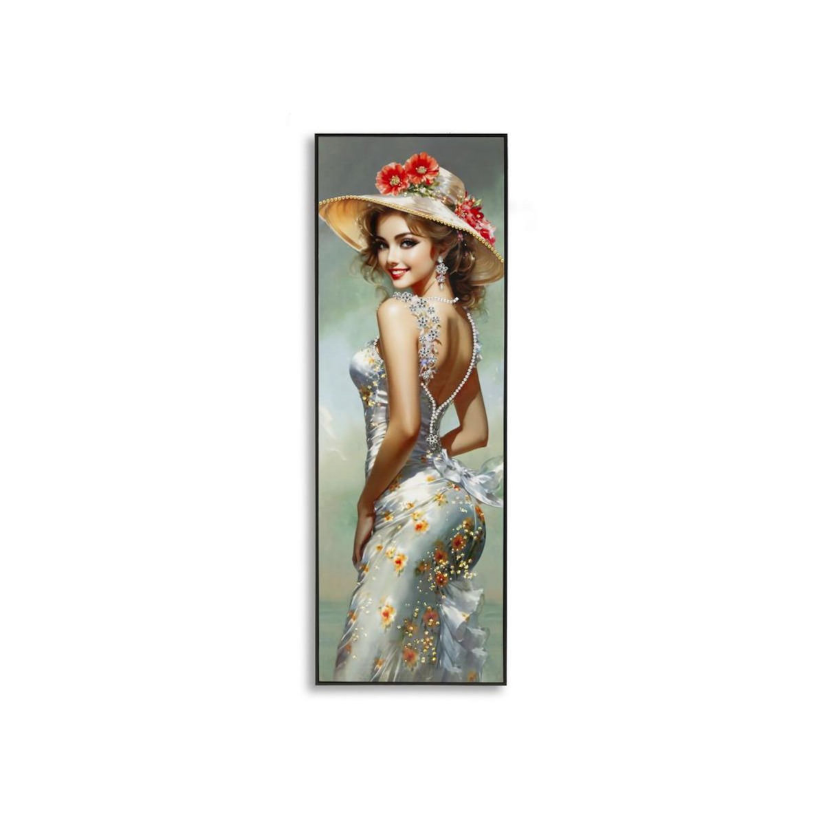 Paris Prix Tableau Peinture  Elegant II  52x152cm Multicolore
