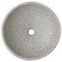 Voir la diapositive 4 : VIDAXL Vasque a poser gris rond Φ41x14 cm ceramique