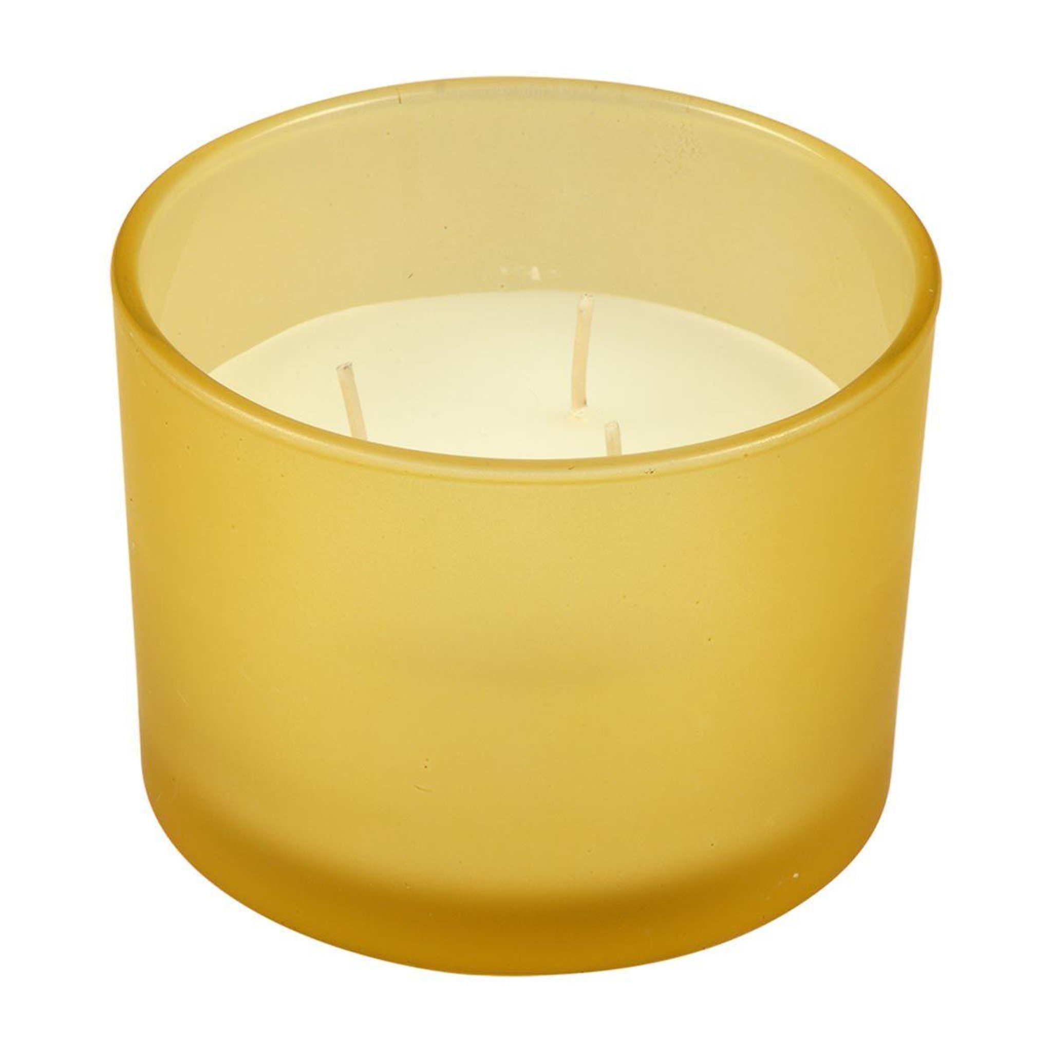 Voir la diapositive 2 : HOMEA Bougie verrine parfumée  essentiel  11cm vanille