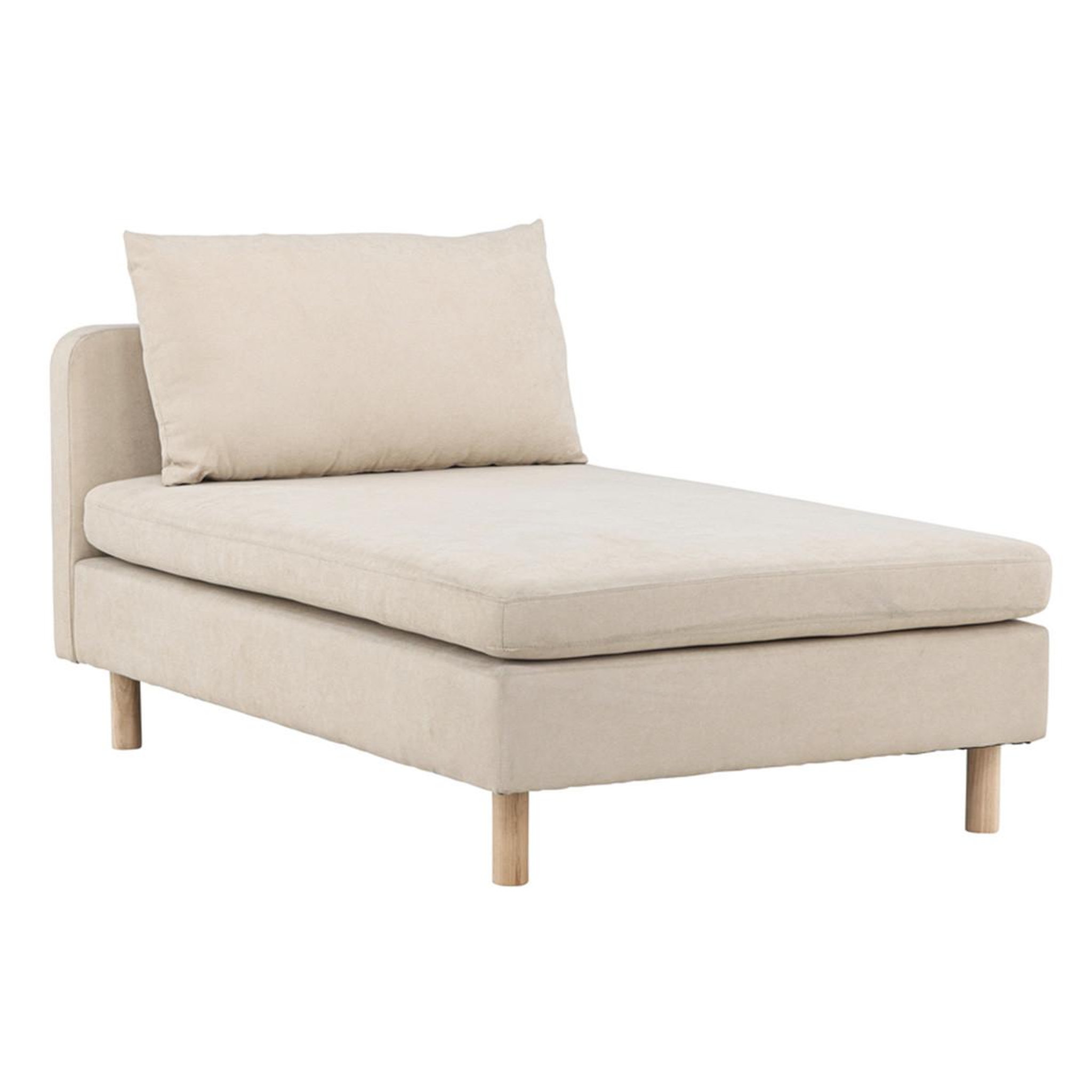 Paris Prix Module de canapé méridienne  zero  152cm beige